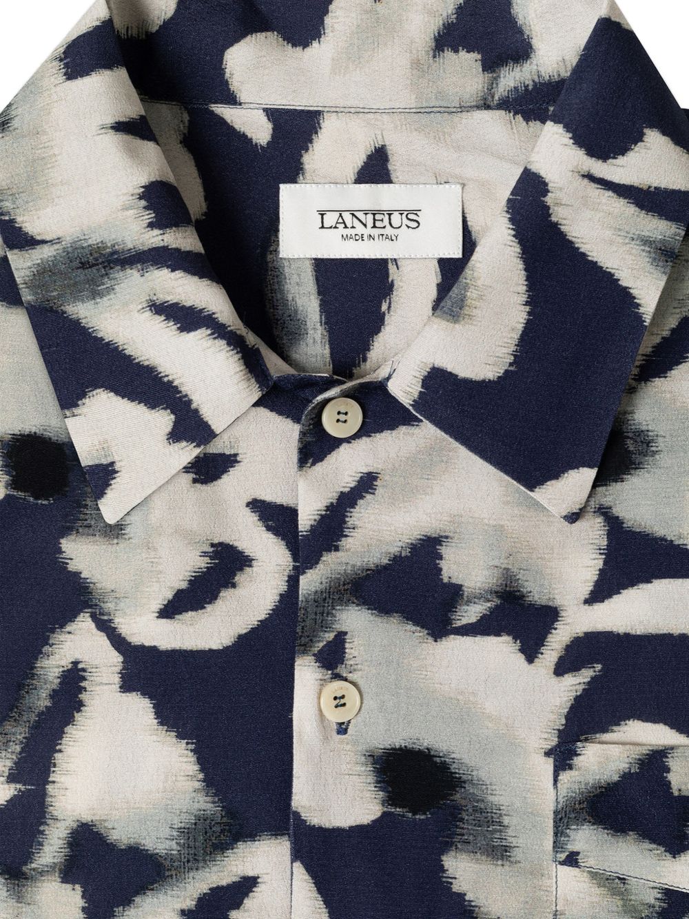 Camicia a stampa floreale con colletto classico S6LAMASI081 160 LANEUS