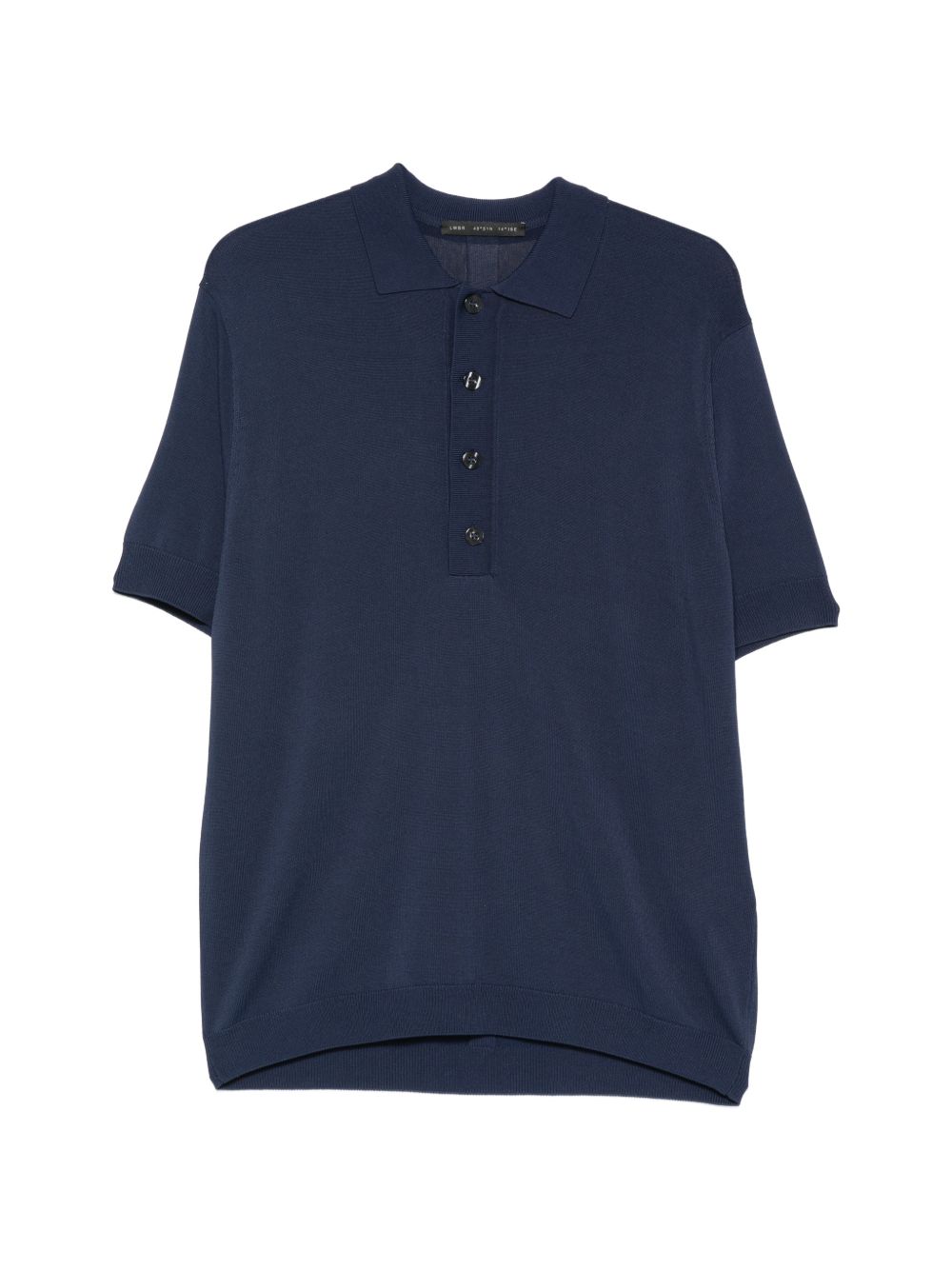 Polo a maniche corte in viscosa riciclata LM26002 E044 LOW BRAND