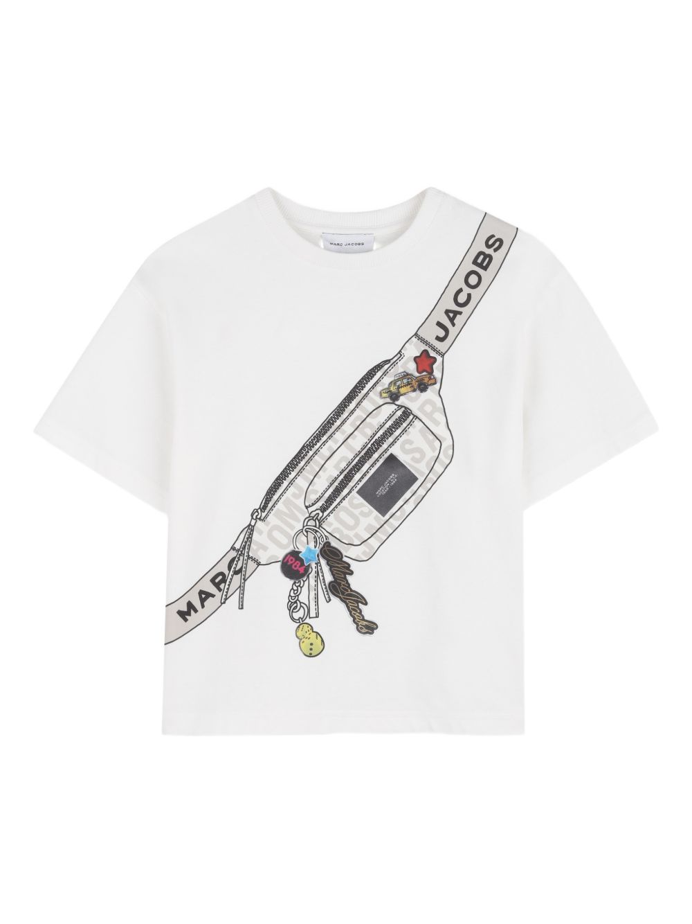 T-shirt in cotone con stampa grafica W60763 126 MARC JACOBS KIDS