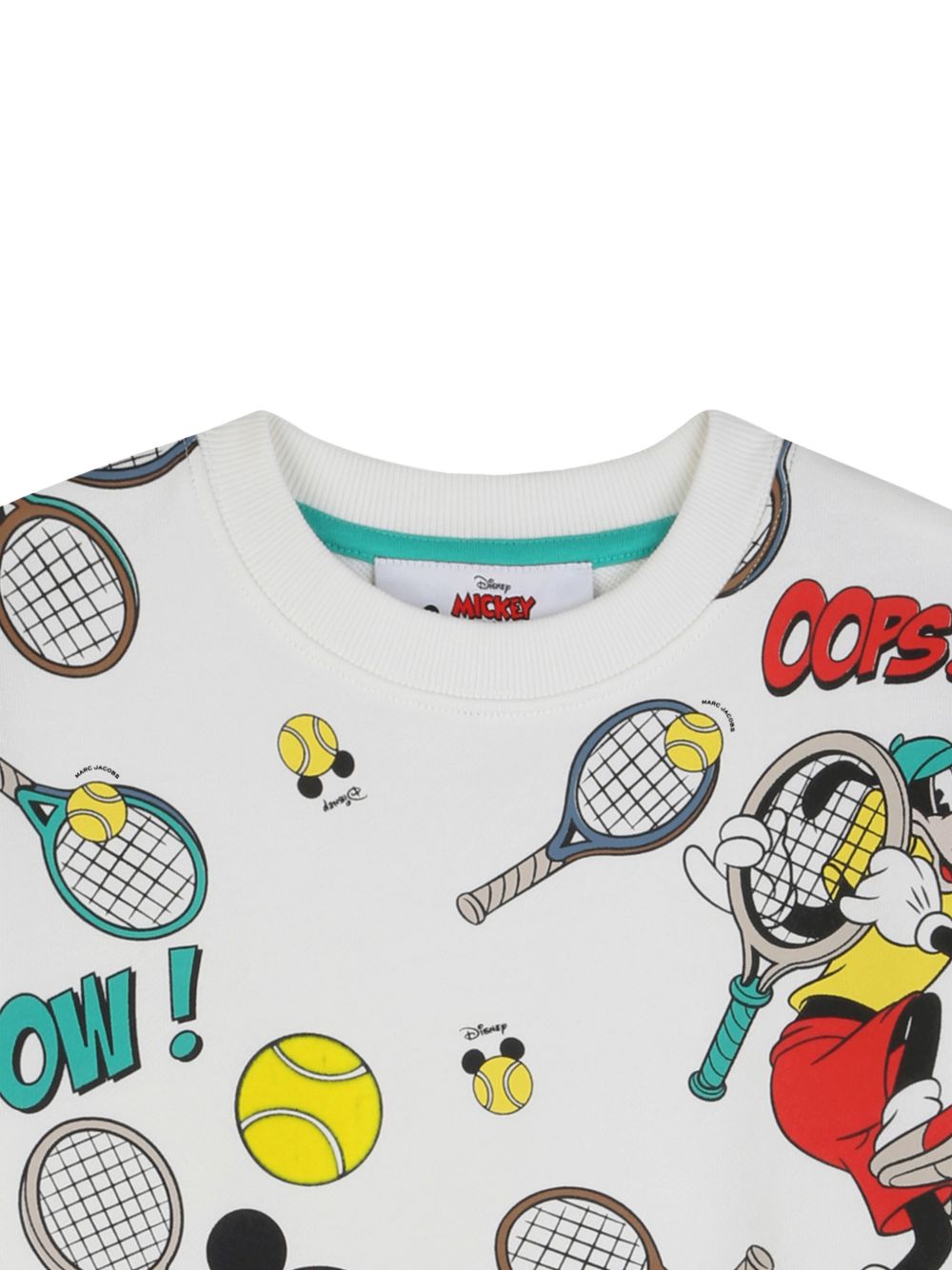 Felpa in cotone con stampa Mickey Mouse W60780 126 MARC JACOBS KIDS