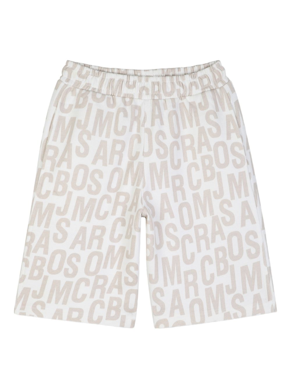 Pantaloncini con stampa logo all-over W60783 126 MARC JACOBS KIDS