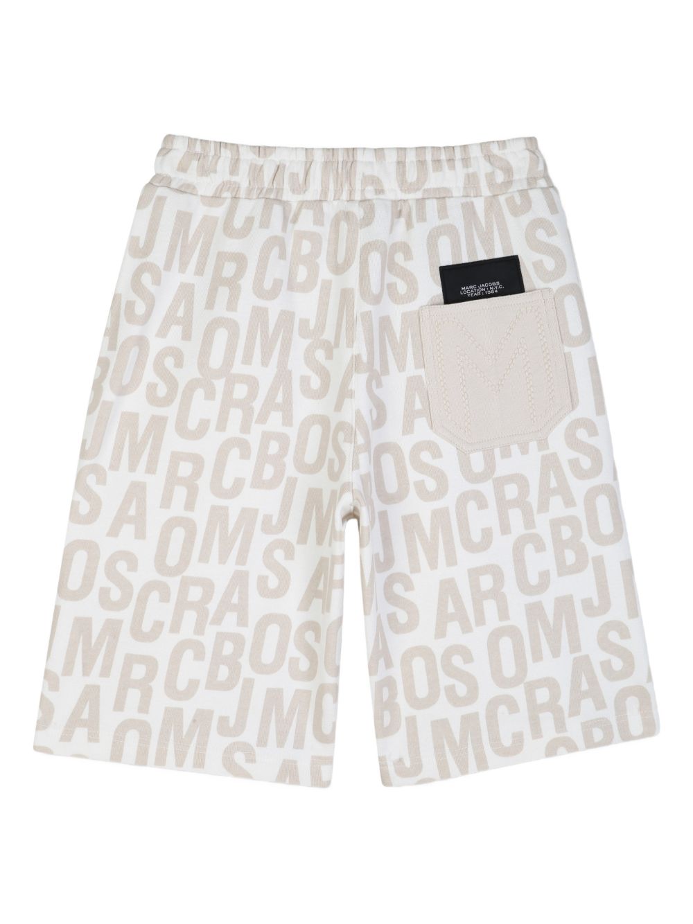 Pantaloncini con stampa logo all-over W60783 126 MARC JACOBS KIDS