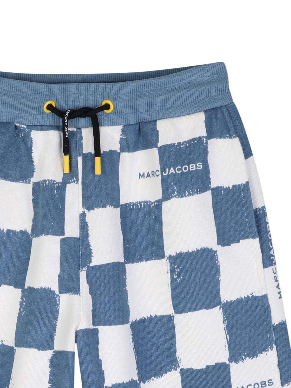 Bermuda a scacchi con logo W60790 80B MARC JACOBS KIDS
