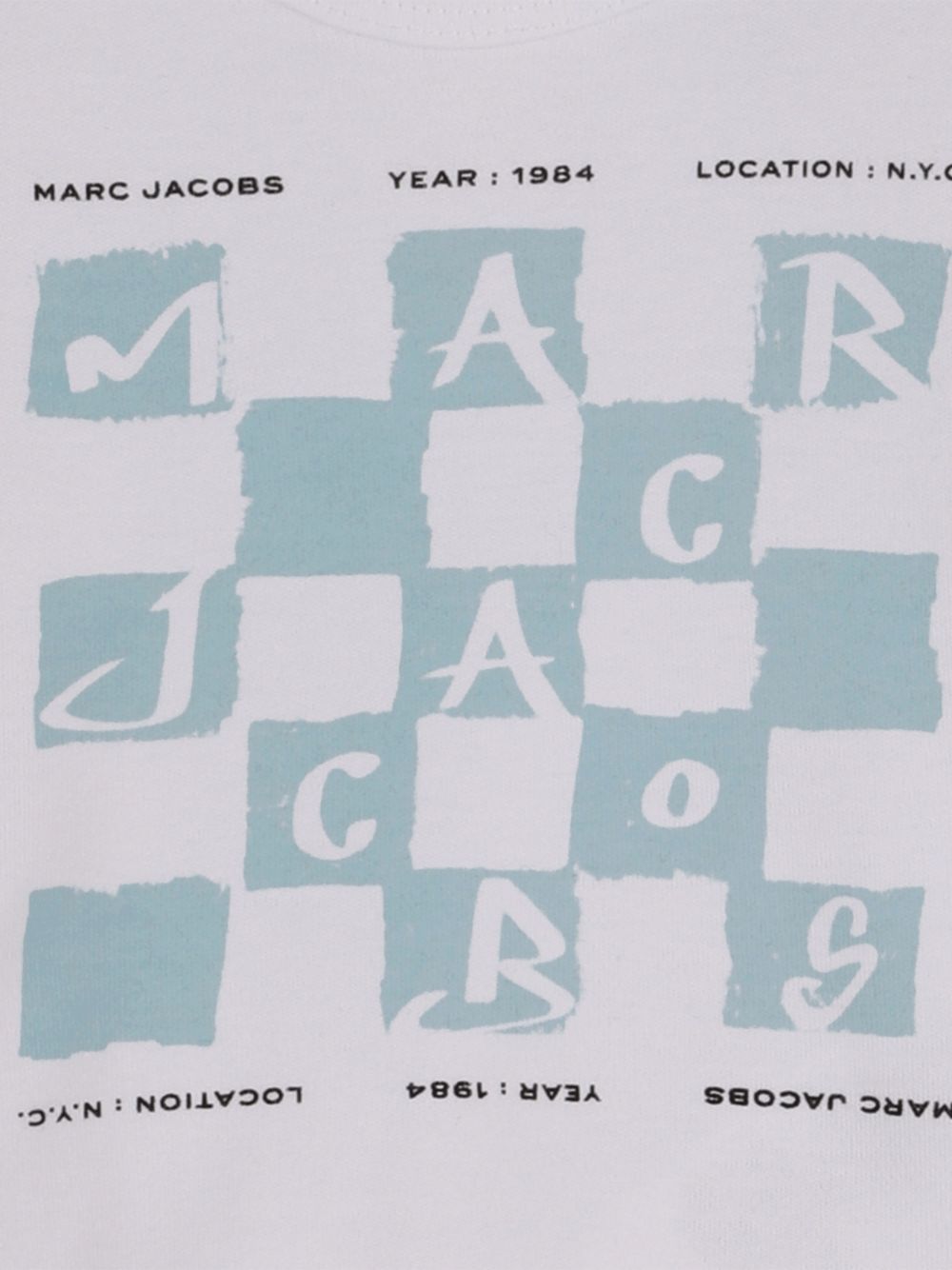 Completo t-shirt e shorts in cotone W60817 N48 MARC JACOBS KIDS