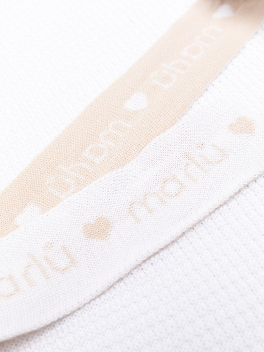 Copertina neonato a cuore in cotone EKCUORE C1091 MARLU' KIDS