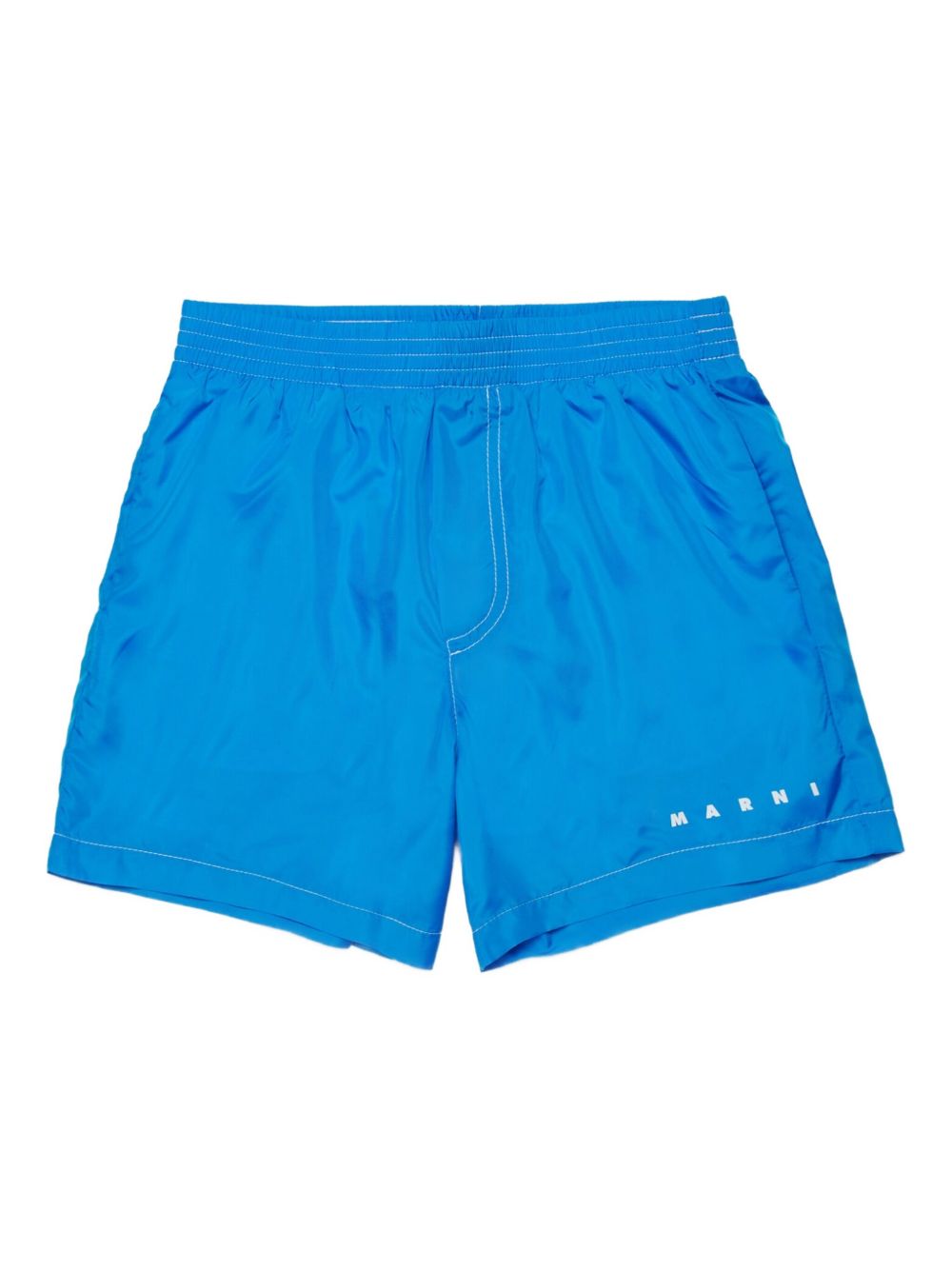 Shorts da mare in poliestere M01718M00SD 0M859 MARNI KIDS