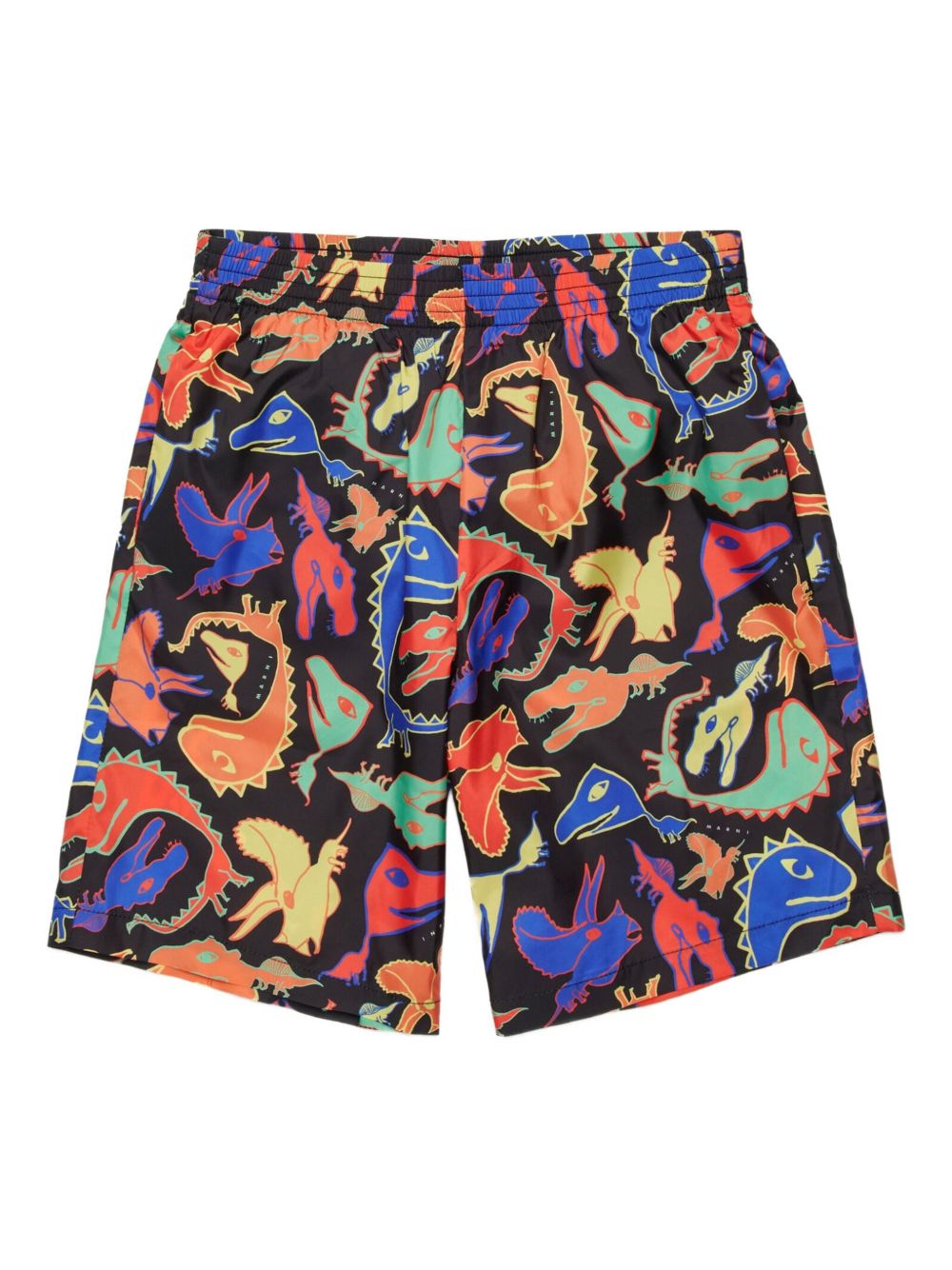 Bermuda da bagno in poliestere con stampa dinosauri M01719M00WM 0M900 MARNI KIDS