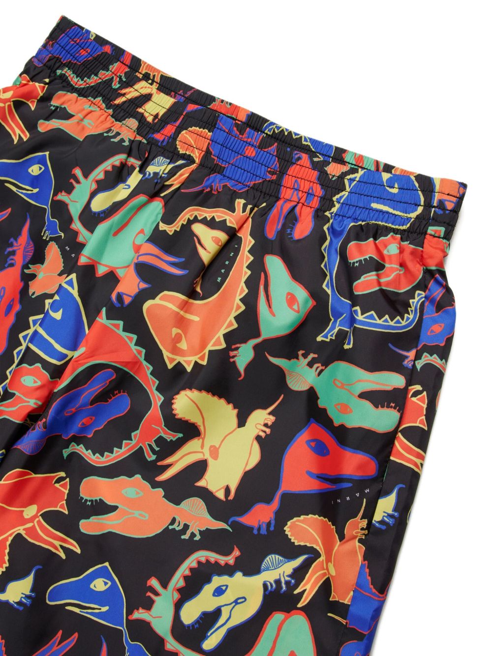 Bermuda da bagno in poliestere con stampa dinosauri M01719M00WM 0M900 MARNI KIDS