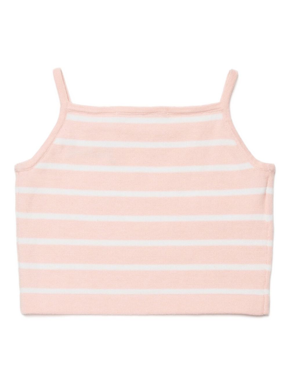 Canotta a righe senza maniche in cotone M01721M00X6 0M351 MARNI KIDS