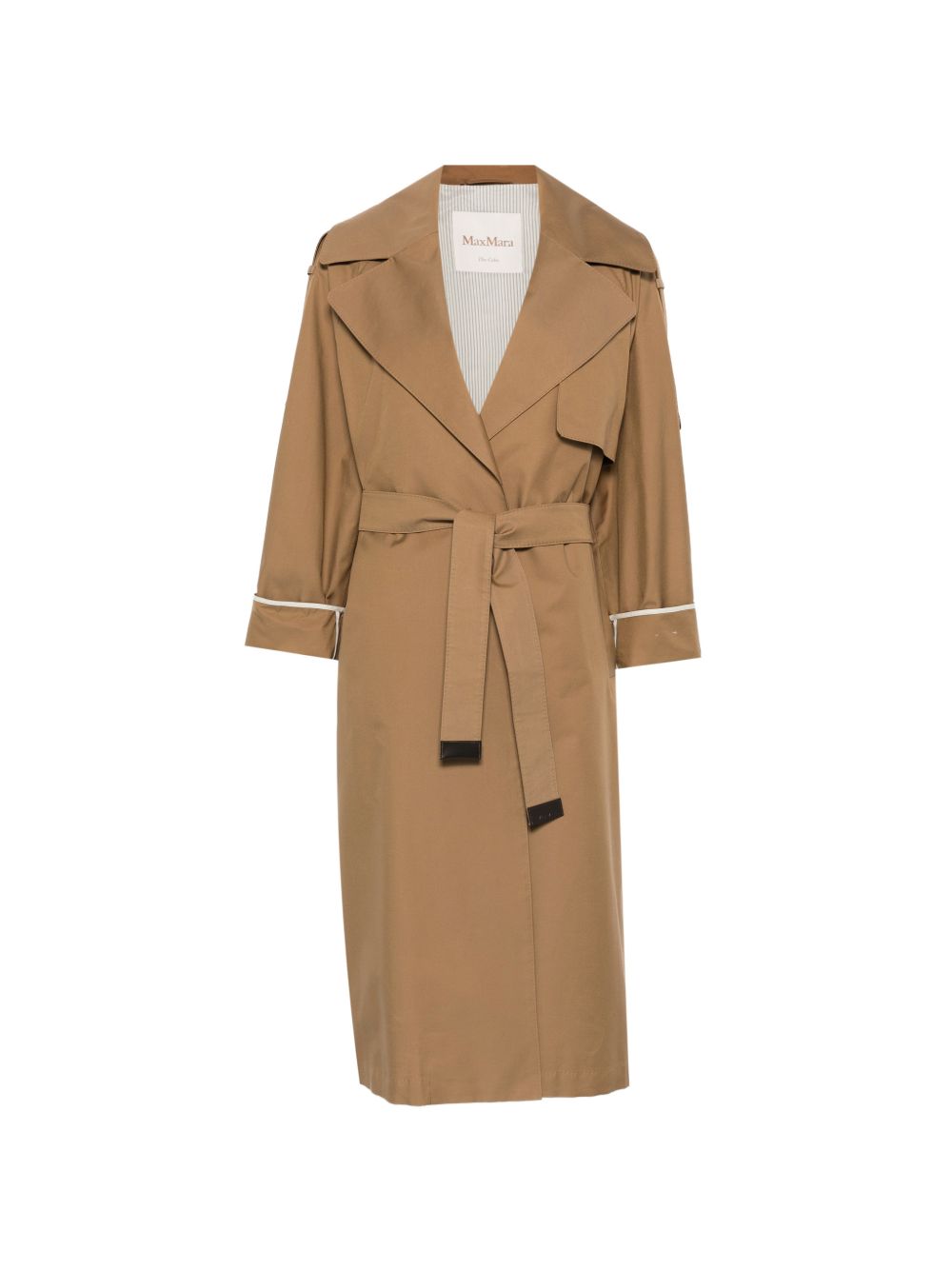 Trench in cotone con cintura 2619021014600 004 MAX MARA THE CUBE