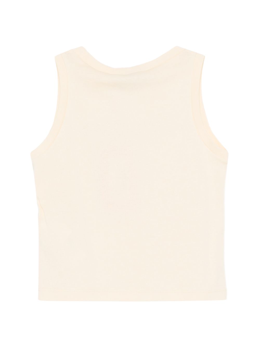Canottiera in cotone con logo MX0284MX00T MX10G MAX&CO. KIDS