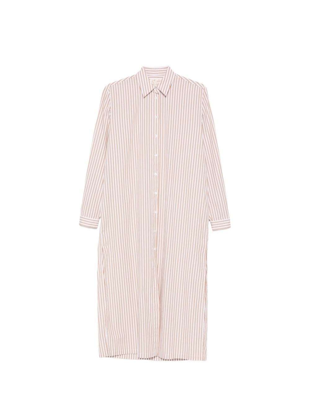 Abito camicia in cotone con ricamo ADN0001 01293L MC2 SAINT BARTH