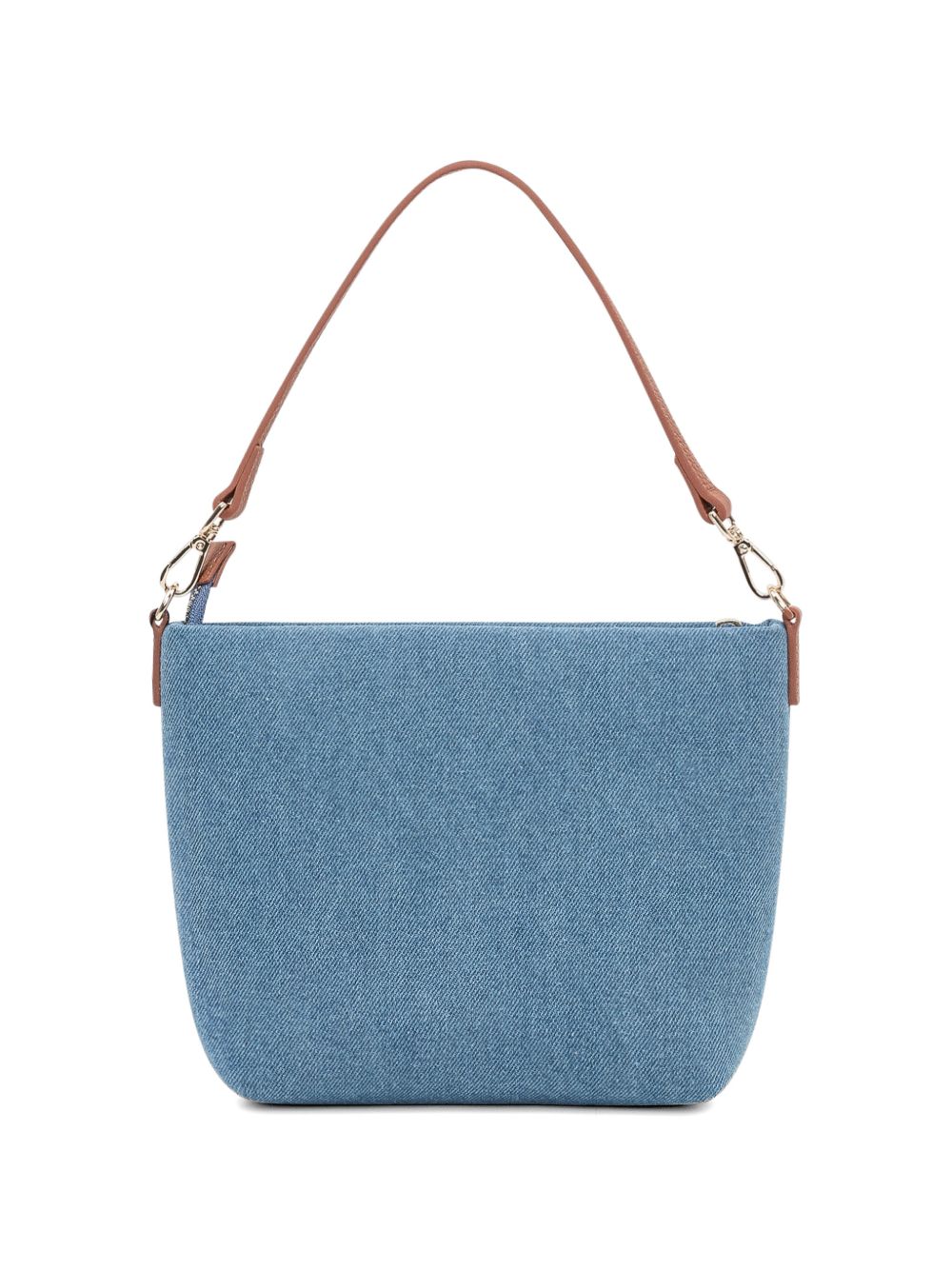 Borsa a spalla in denim con scritta ALI0034 01515L MC2 SAINT BARTH