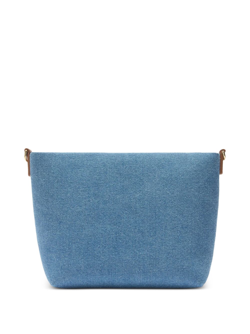 Borsa a spalla in denim con scritta ALI0034 01515L MC2 SAINT BARTH