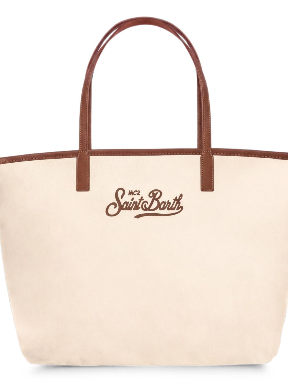 Borsa shopper con logo ricamato CB0002 01818L MC2 SAINT BARTH