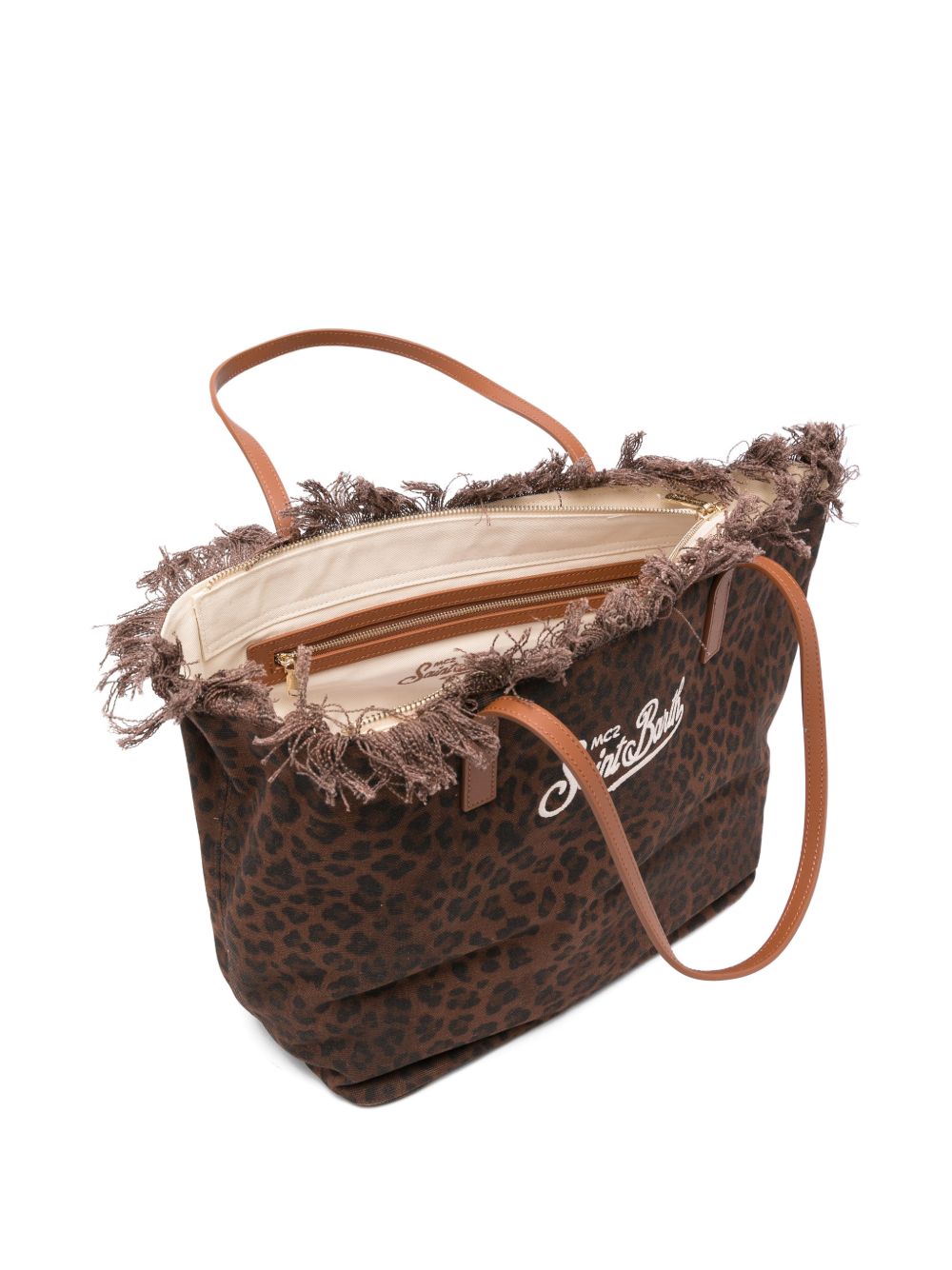 Borsa a spalla con stampa animalier CBF0001 00588L MC2 SAINT BARTH