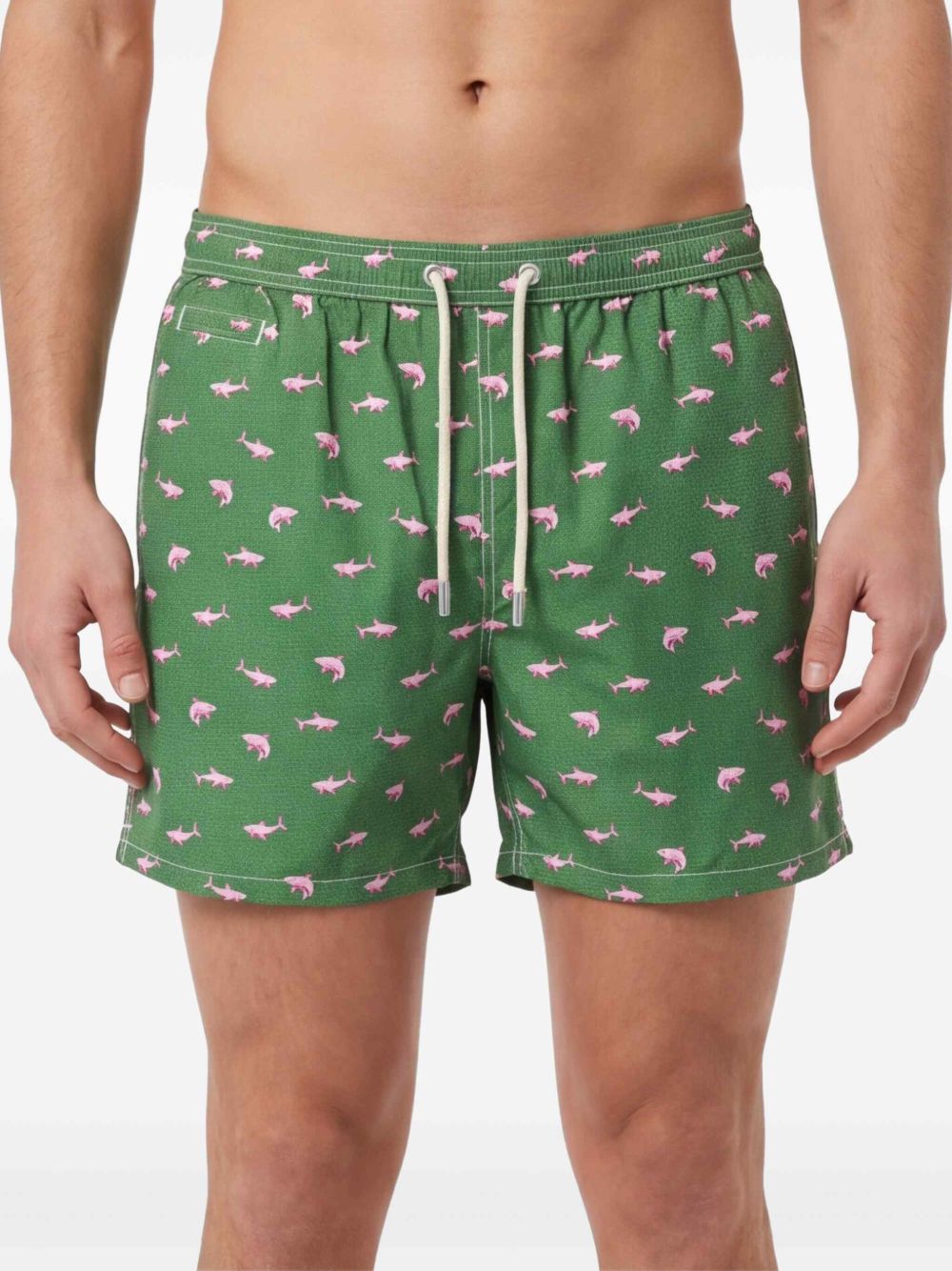 Costume boxer con stampa squali LIG0003 02149L MC2 SAINT BARTH