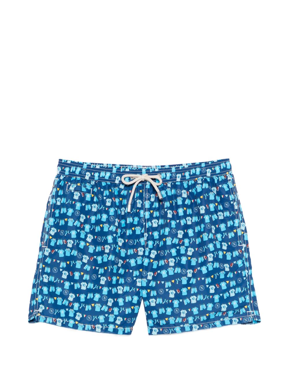 Boxer mare in poliestere riciclato con stampa LIG0003 07453L MC2 SAINT BARTH