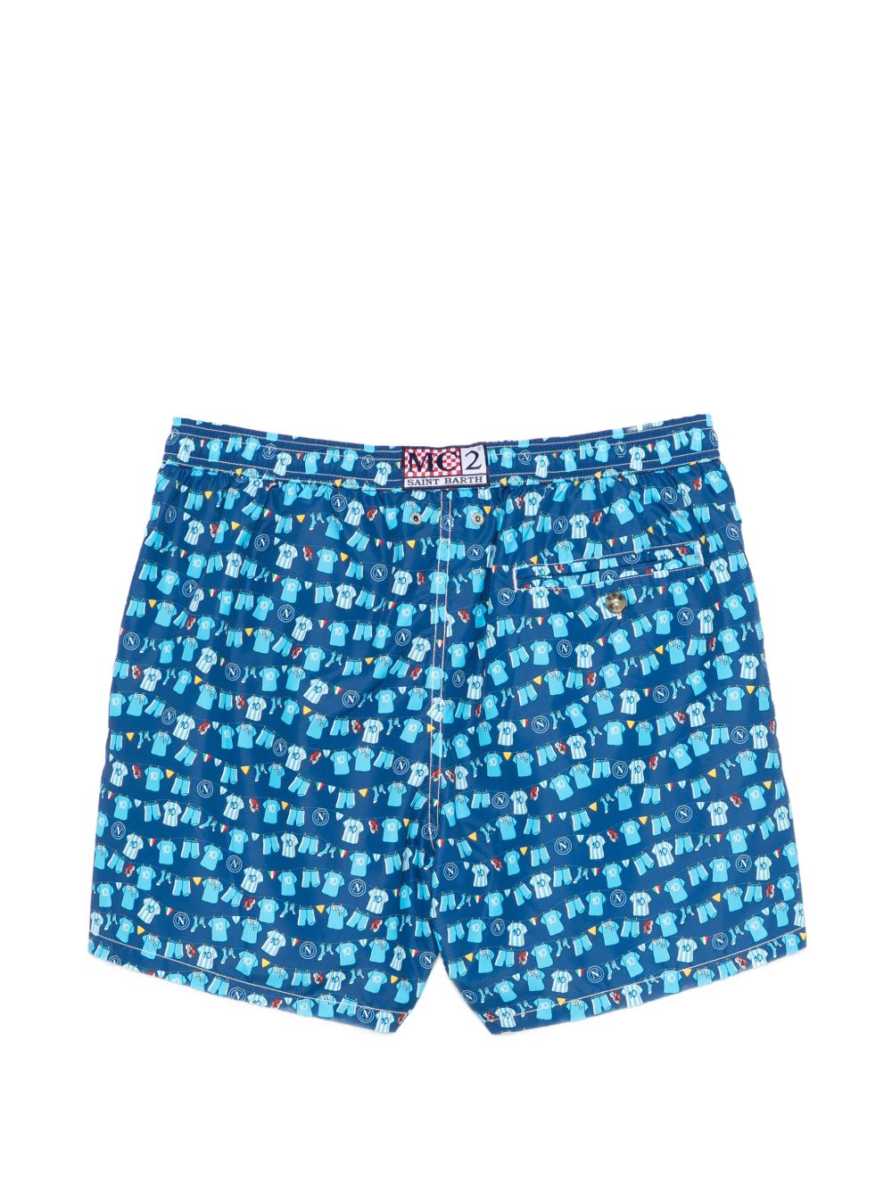 Boxer mare in poliestere riciclato con stampa LIG0003 07453L MC2 SAINT BARTH