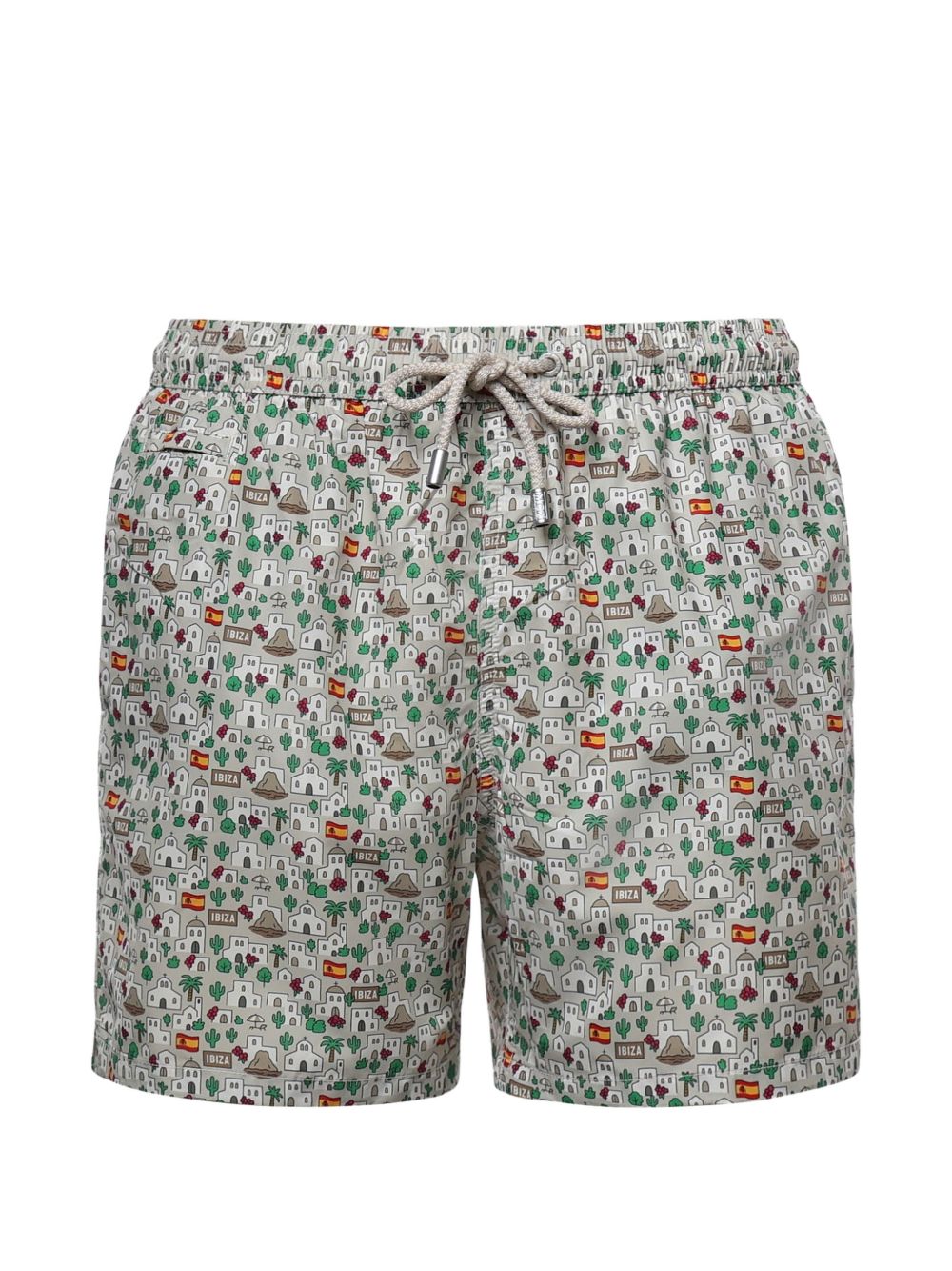 Boxer mare in poliestere riciclato con stampa LIG0003 08236L MC2 SAINT BARTH