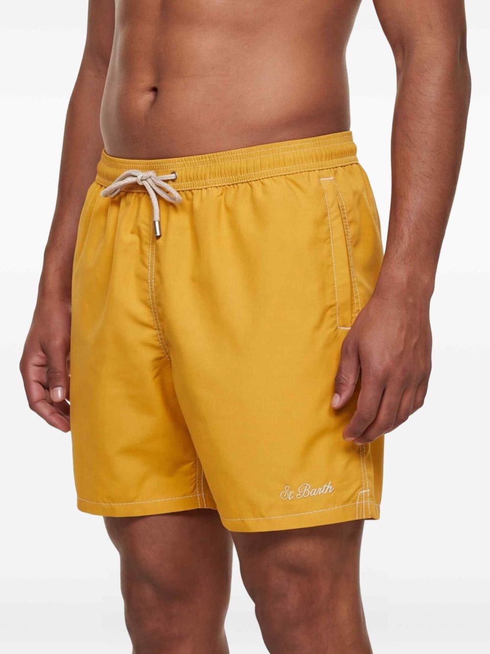 Costume boxer con logo ricamato PATM001 00083L MC2 SAINT BARTH