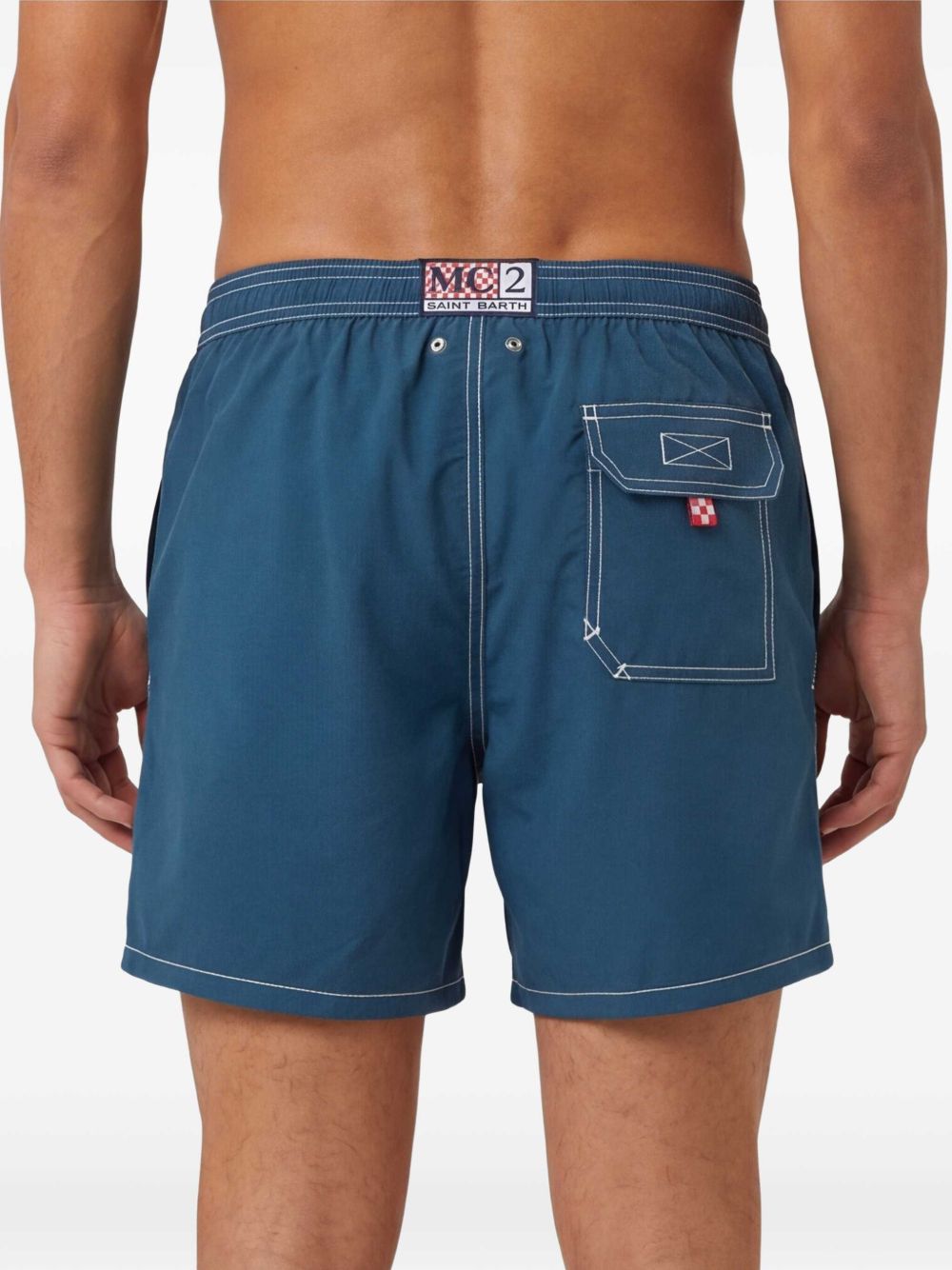 Shorts da mare con coulisse PATM001 00248L MC2 SAINT BARTH