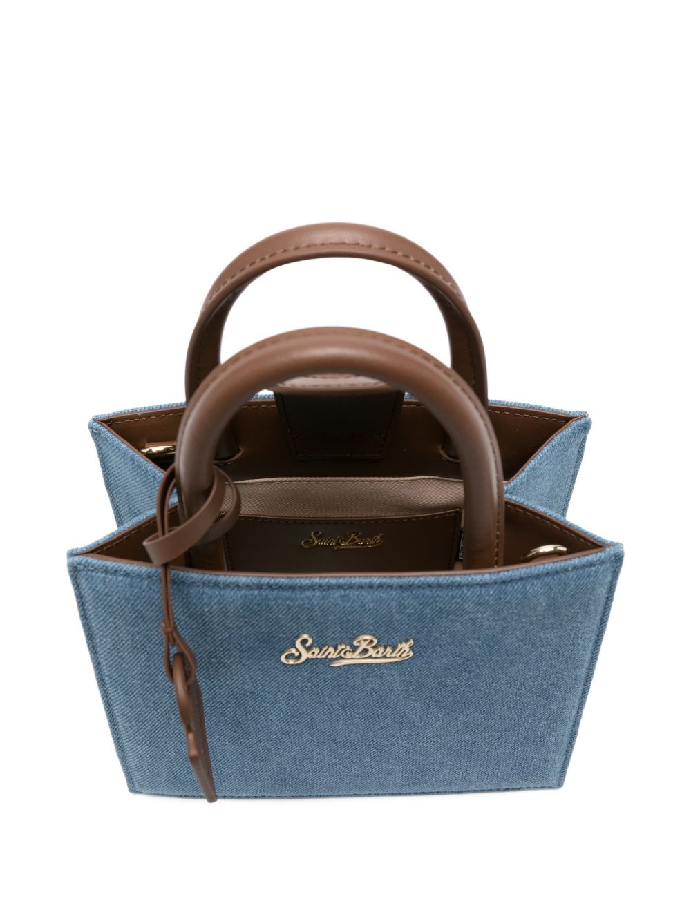 Borsa a mano in denim con tracolla SHBM0002 00009L MC2 SAINT BARTH