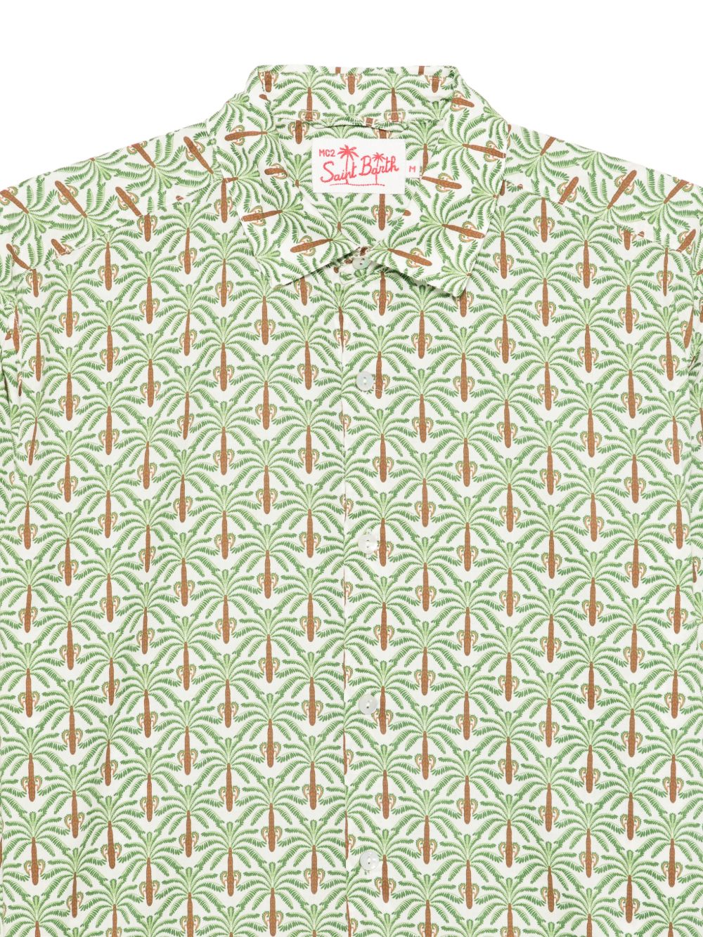 Camicia a righe in cotone SIK0001 01125L MC2 SAINT BARTH