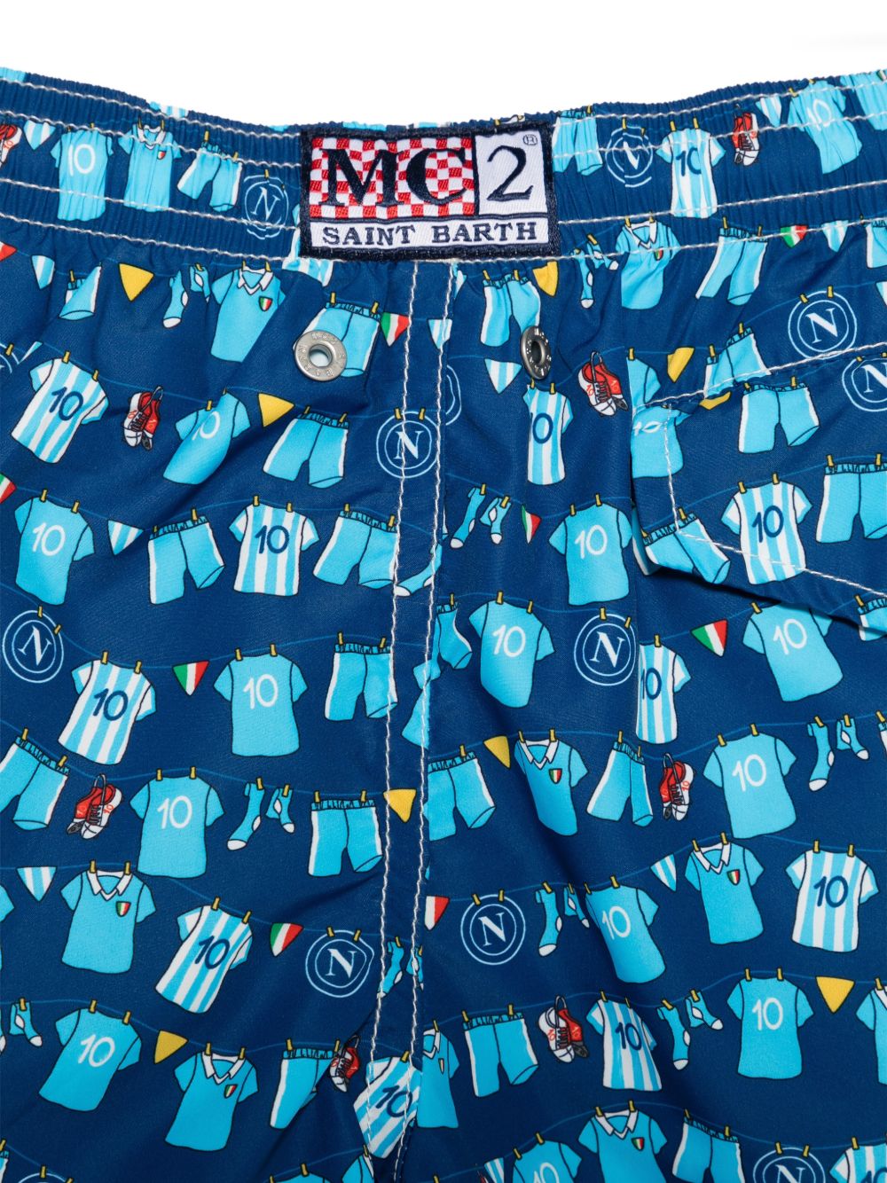 Costume con stampa all over JEA0004 07453L MC2 SAINT BARTH KIDS
