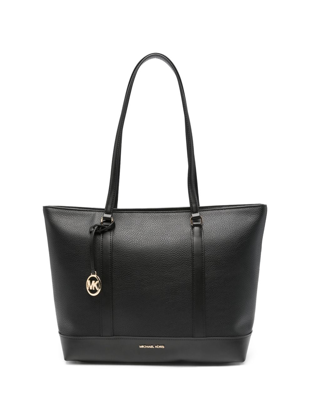 Borsa shopping in pelle con charm logo 30S6G3PT3V 001 MICHAEL KORS