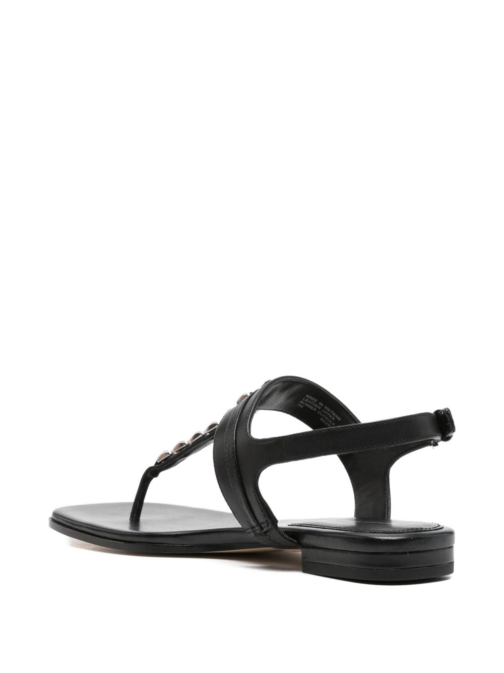 Sandali flat in pelle con catena 40S6MCFS1L 001 MICHAEL KORS