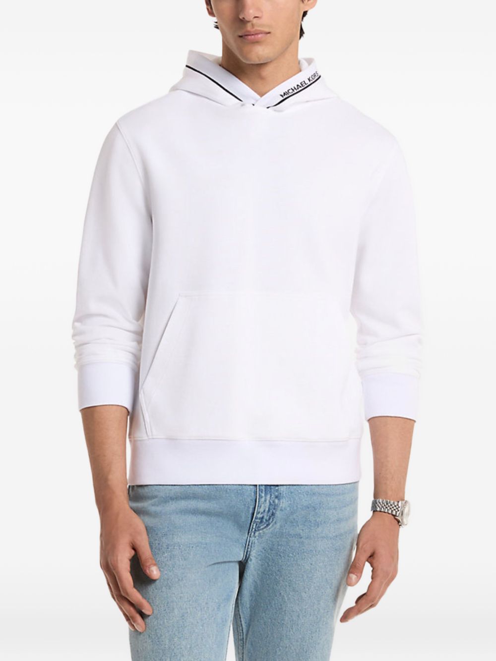 Felpa con cappuccio in cotone organico CS652G25MF 100 MICHAEL KORS