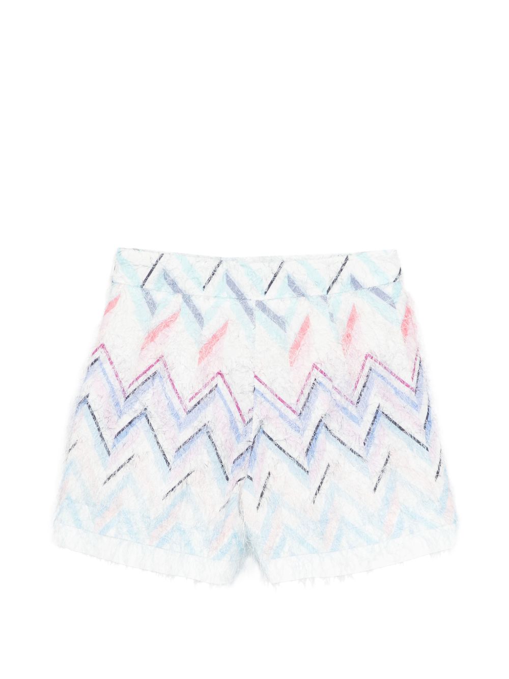 Shorts con stampa chevron multicolore MY6B89U0253 600RS MISSONI KIDS