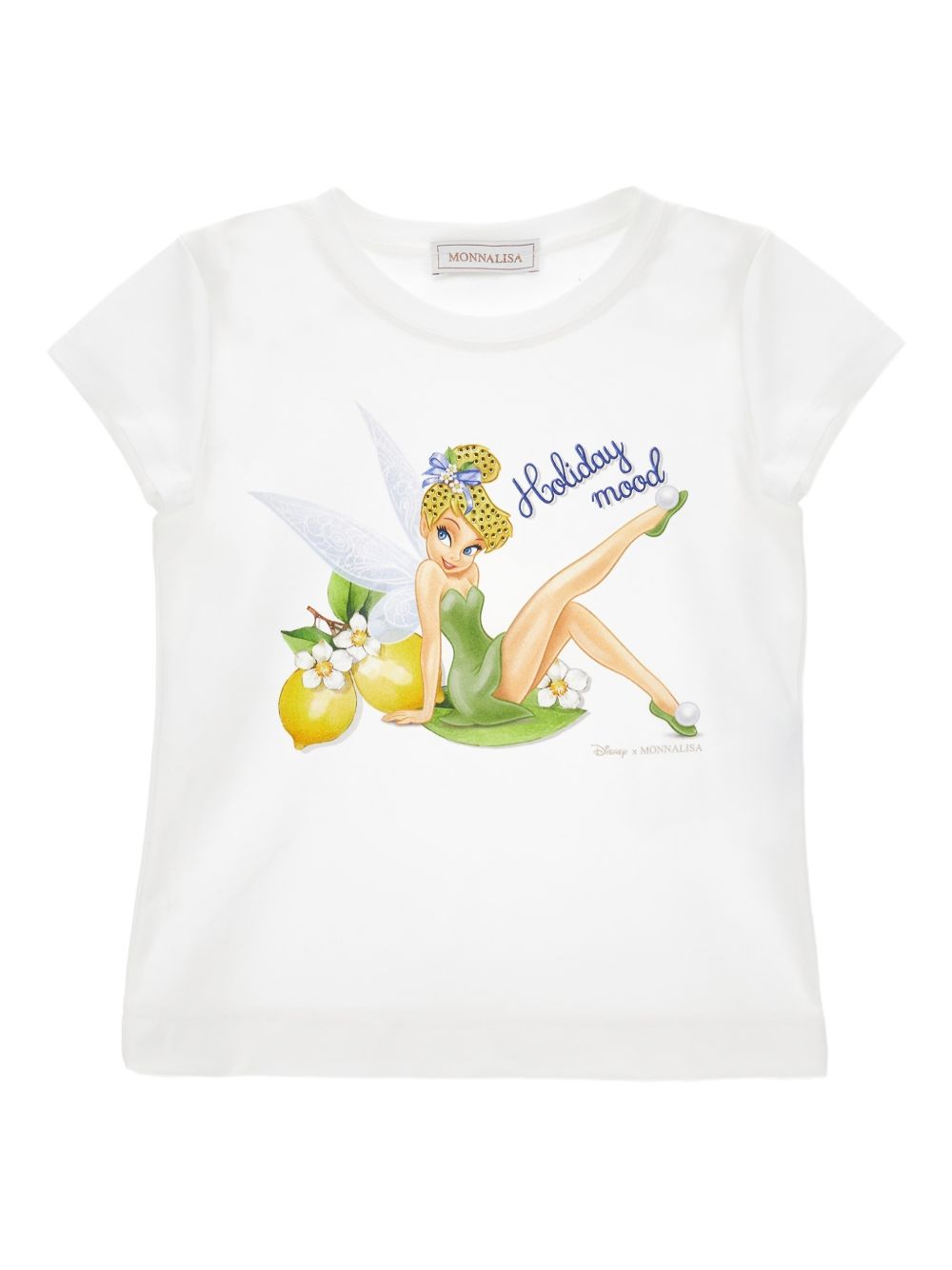 T-shirt con stampa Trilli 11G6257201 0099 MONNALISA KIDS