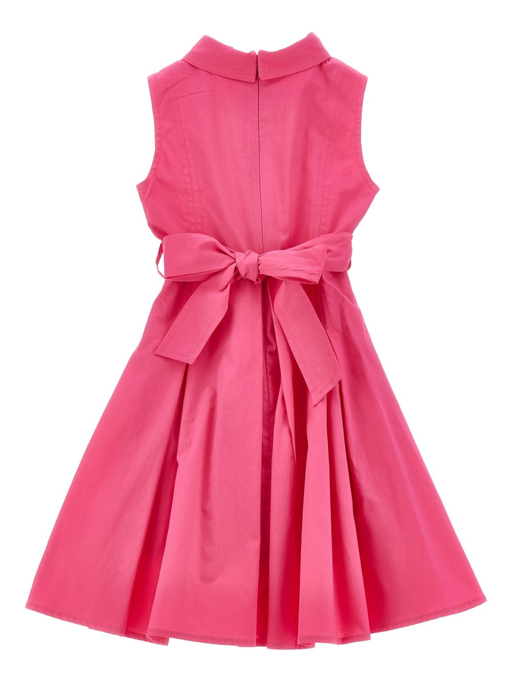 Abito camicia senza maniche con cintura 17G9017116 0097 MONNALISA KIDS
