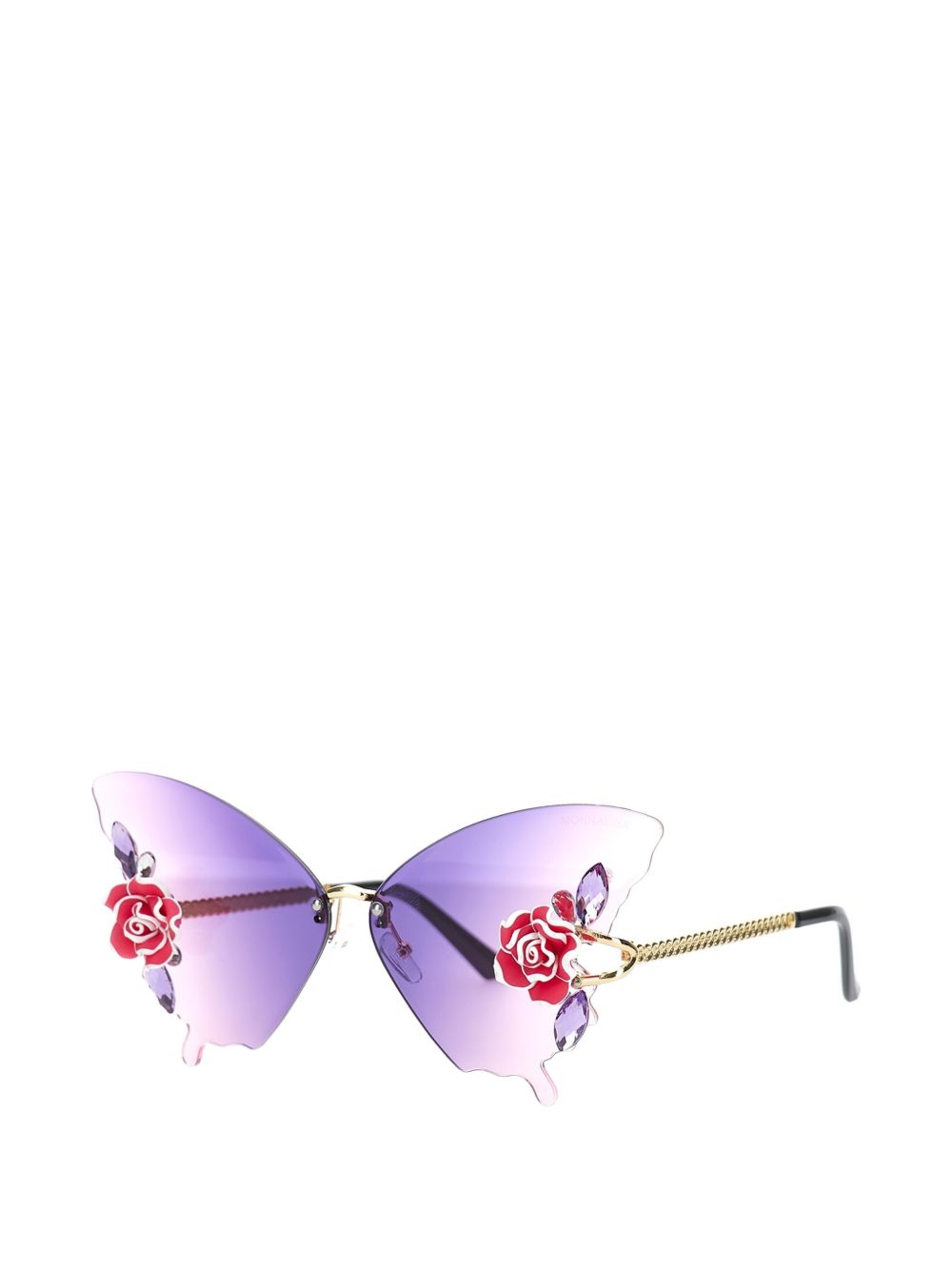 Occhiali da sole con rose decorative 19G0207063 0065 MONNALISA KIDS