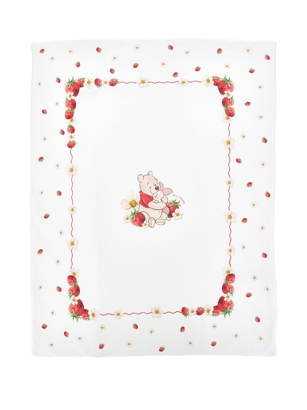 Foulard con stampa Winnie the Pooh 35G0127084 0099 MONNALISA KIDS