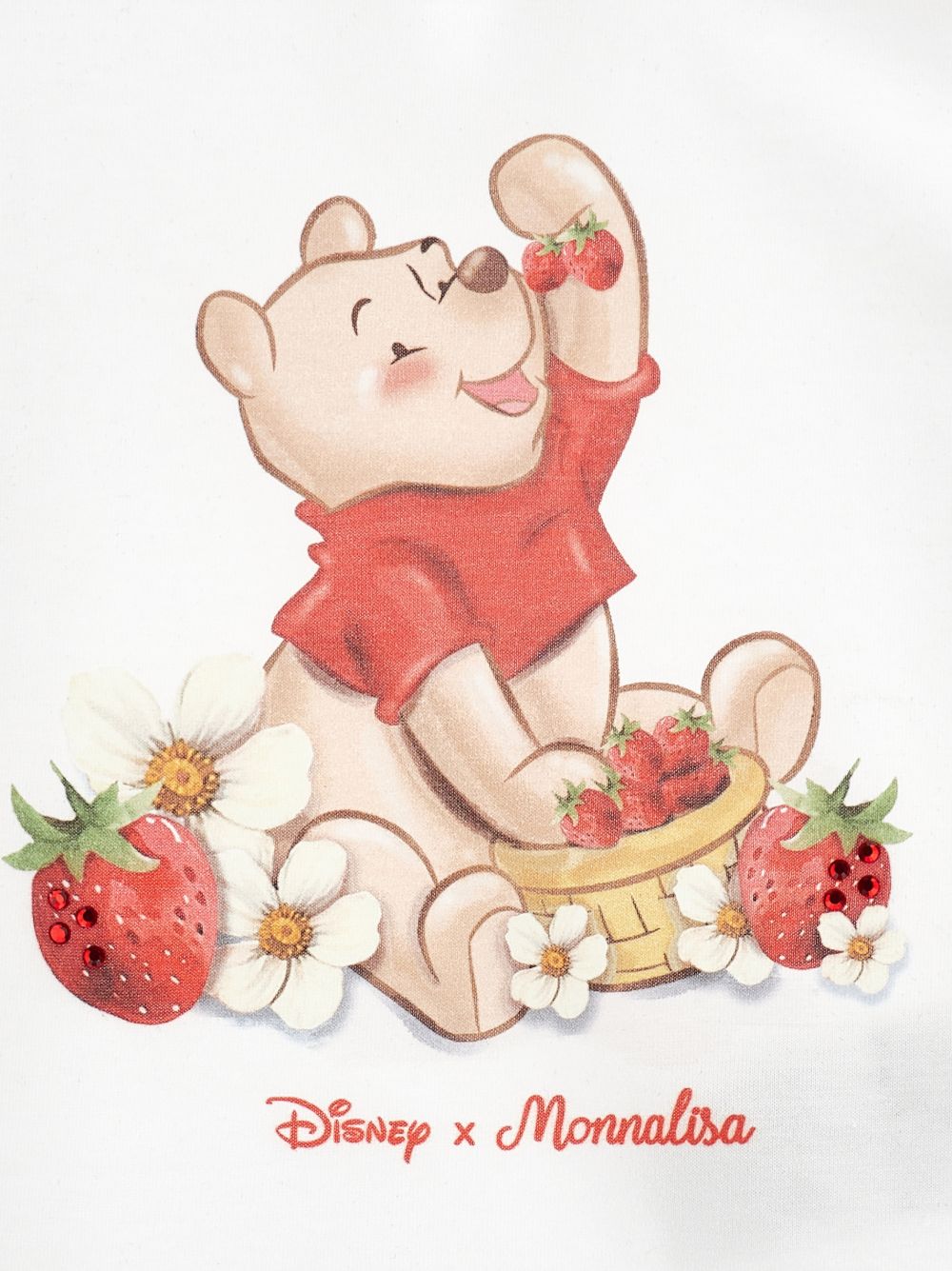 T-shirt con stampa Winnie the Pooh 39G6107002 0099 MONNALISA KIDS