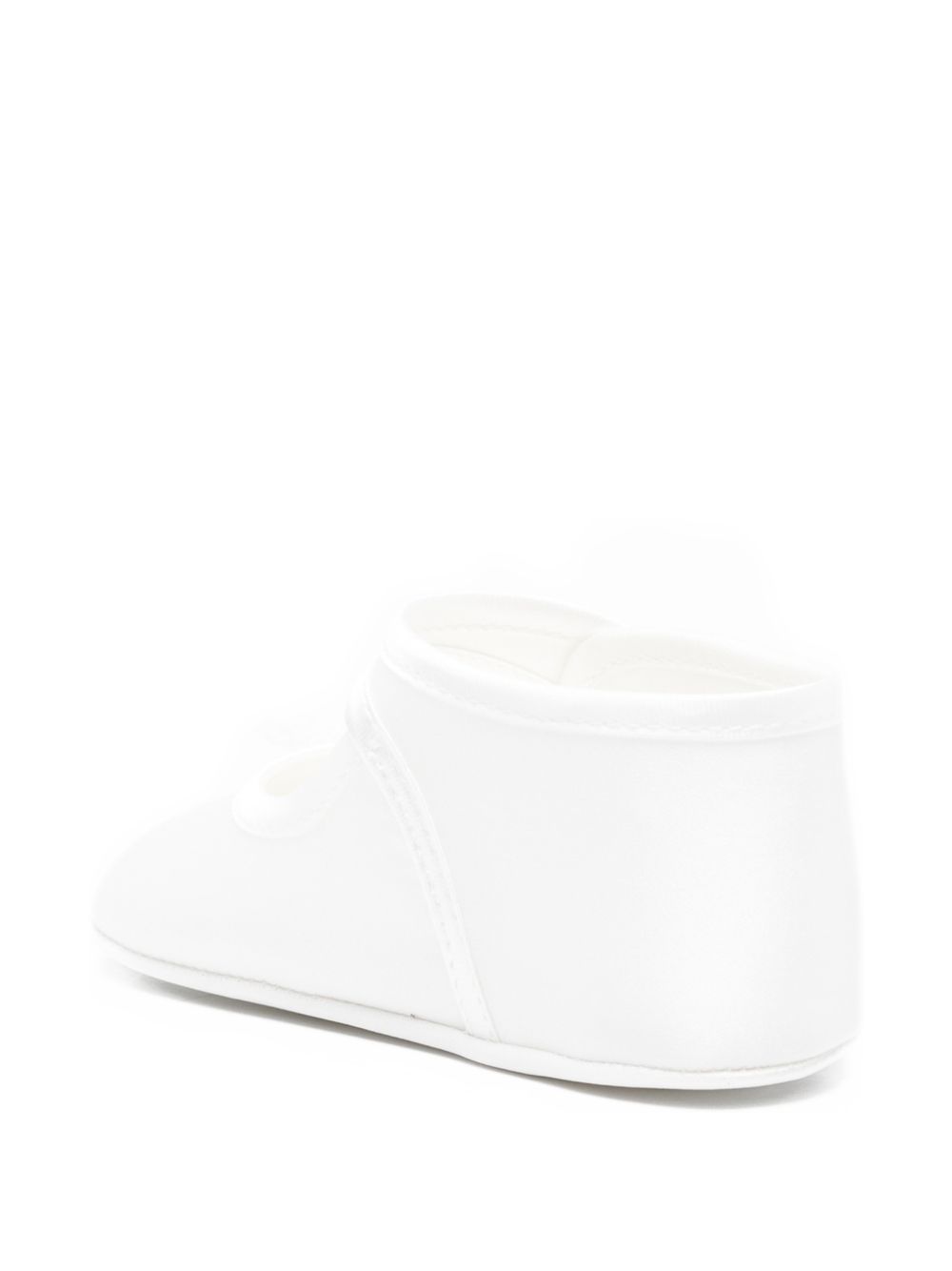 Ballerine avorio con appliqué farfalla 73G0077121 0001 MONNALISA KIDS