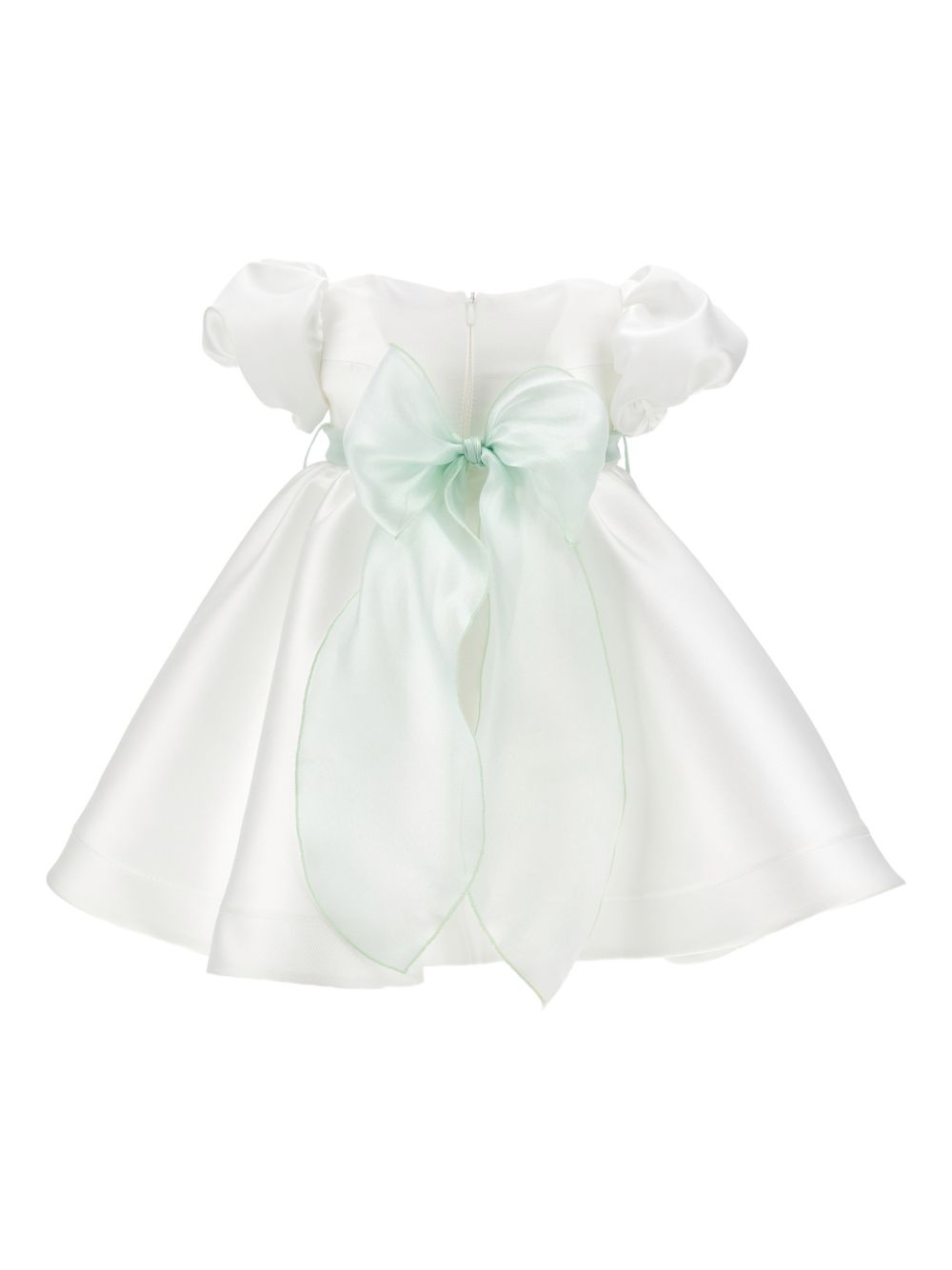 Abito con cintura floreale 73G9037302 0120 MONNALISA KIDS