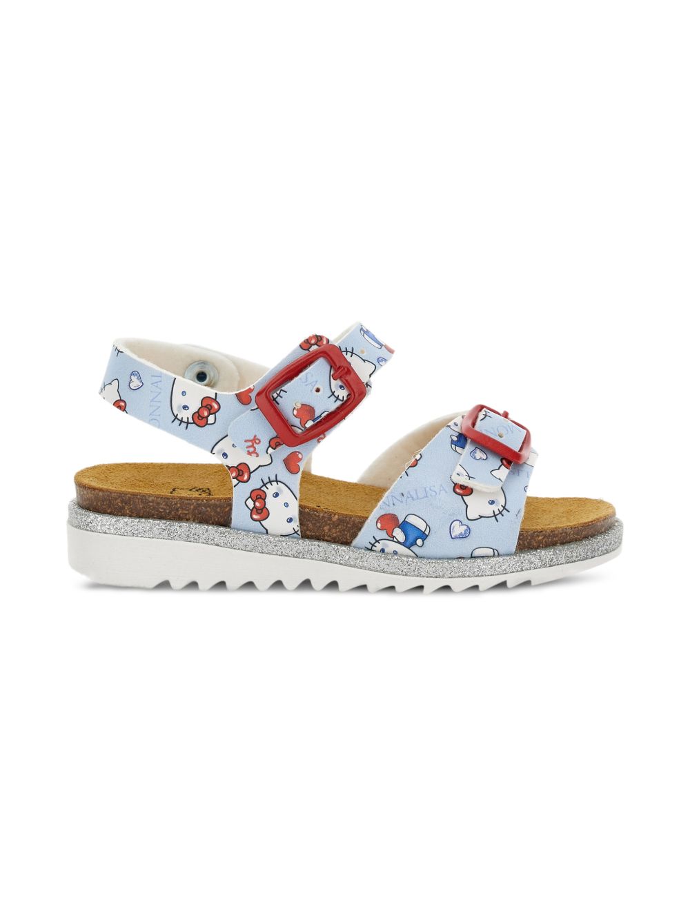 Sandali con chiusura a fibbia 8CG0147702 5244 MONNALISA KIDS