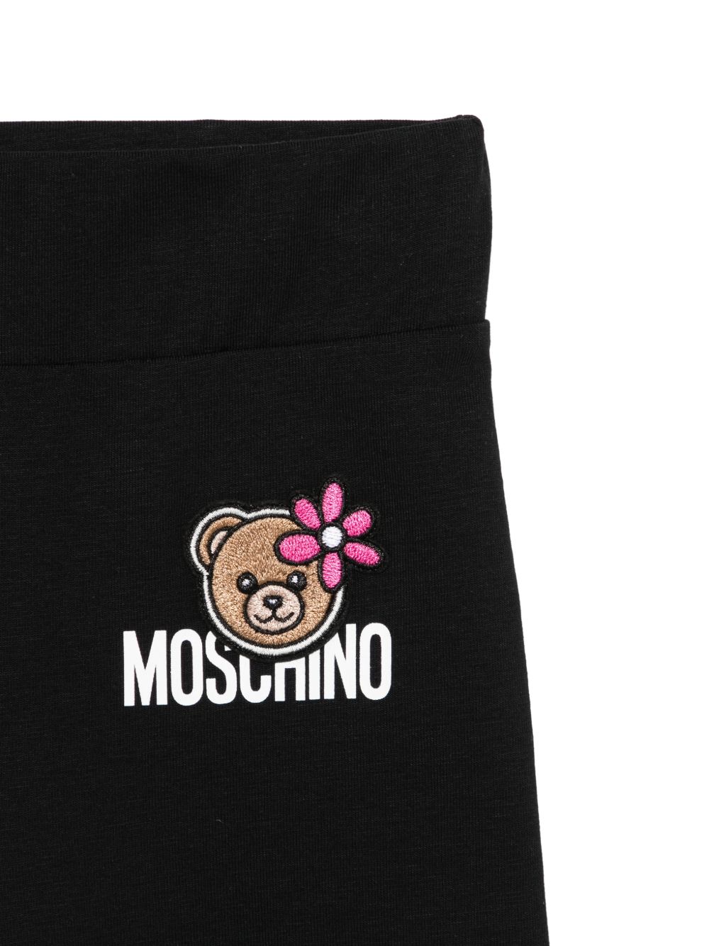 Completo t-shirt e shorts coordinato HDG01OLBA00 80359 MOSCHINO KIDS