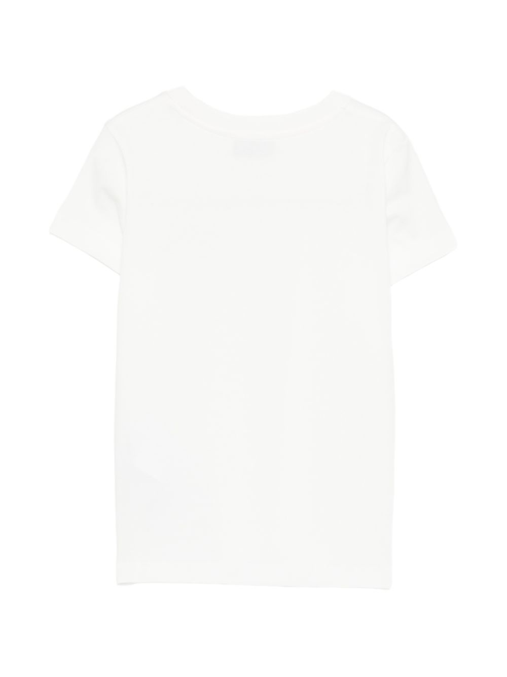 T-shirt con stampa orsetto HWM058LAA01 10063 MOSCHINO KIDS