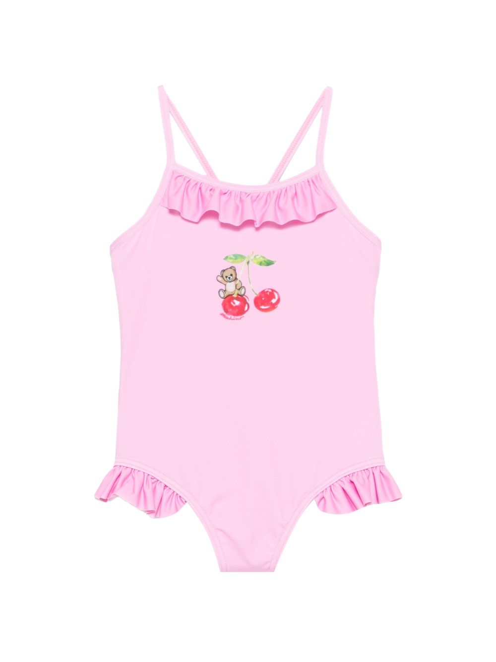 Costume intero con volant MBL00GLKA11 51473 MOSCHINO KIDS
