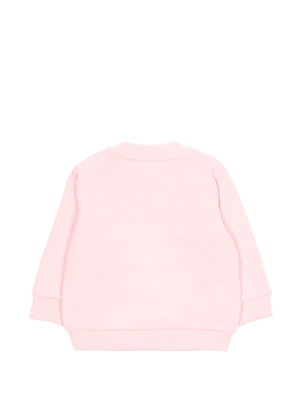 Felpa in cotone con chiusura a bottoni automatici MTF060LCA89 50209 MOSCHINO KIDS