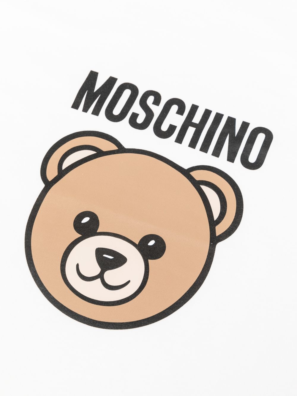 Copertina per neonato con stampa orsetto MUB00MLCA19 10063 MOSCHINO KIDS