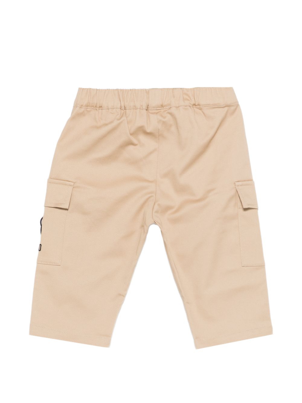 Pantaloni cargo con tasche applicate MUP05RLPA01 20829 MOSCHINO KIDS