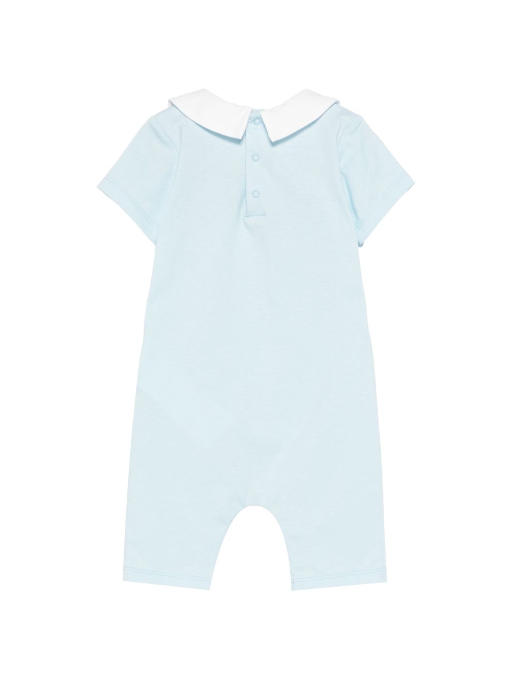 Tutina in cotone con colletto MUT04OLAA01# 40304 MOSCHINO KIDS