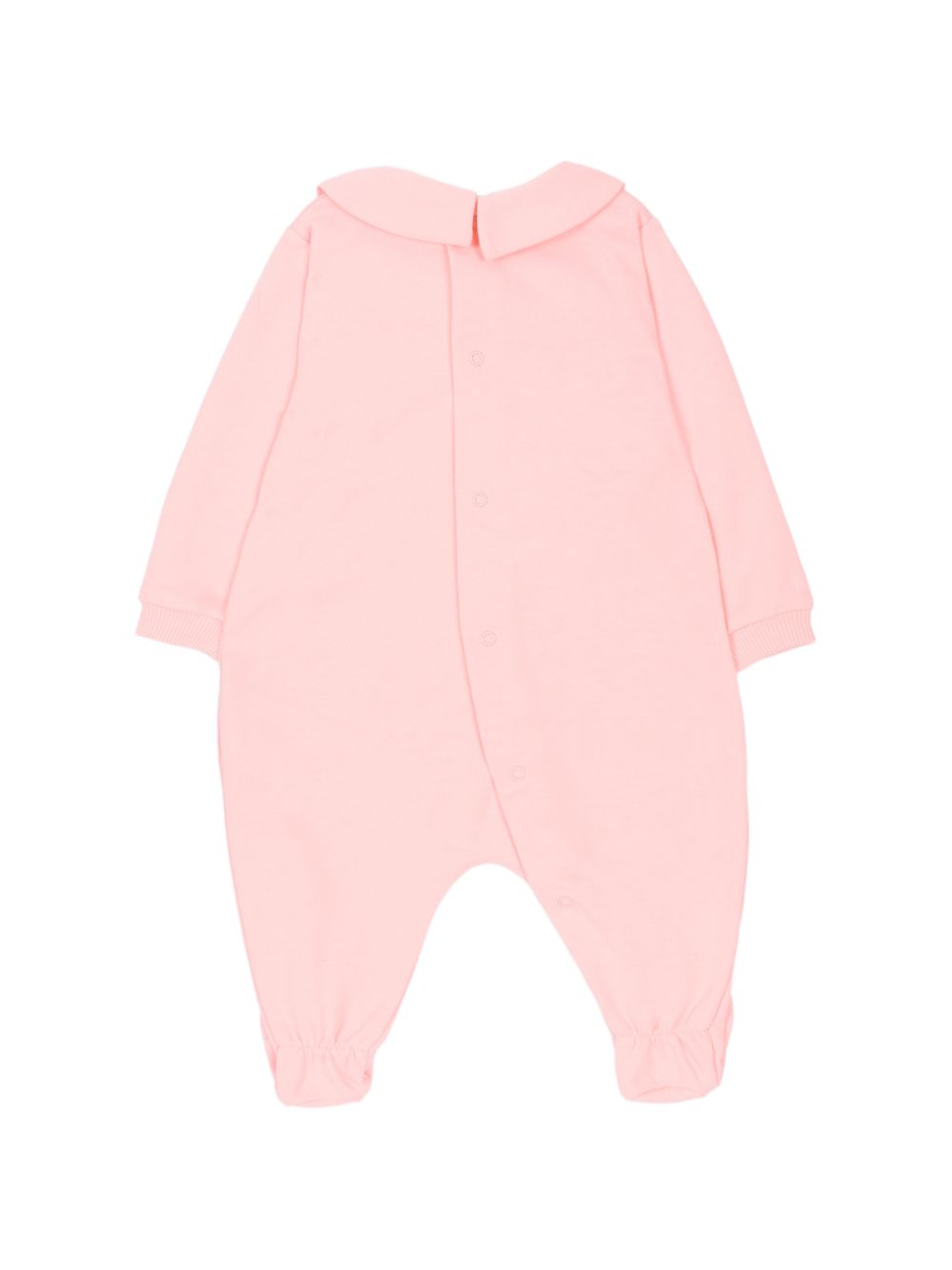 Tutina rosa con colletto MUY098LCA19 50209 MOSCHINO KIDS