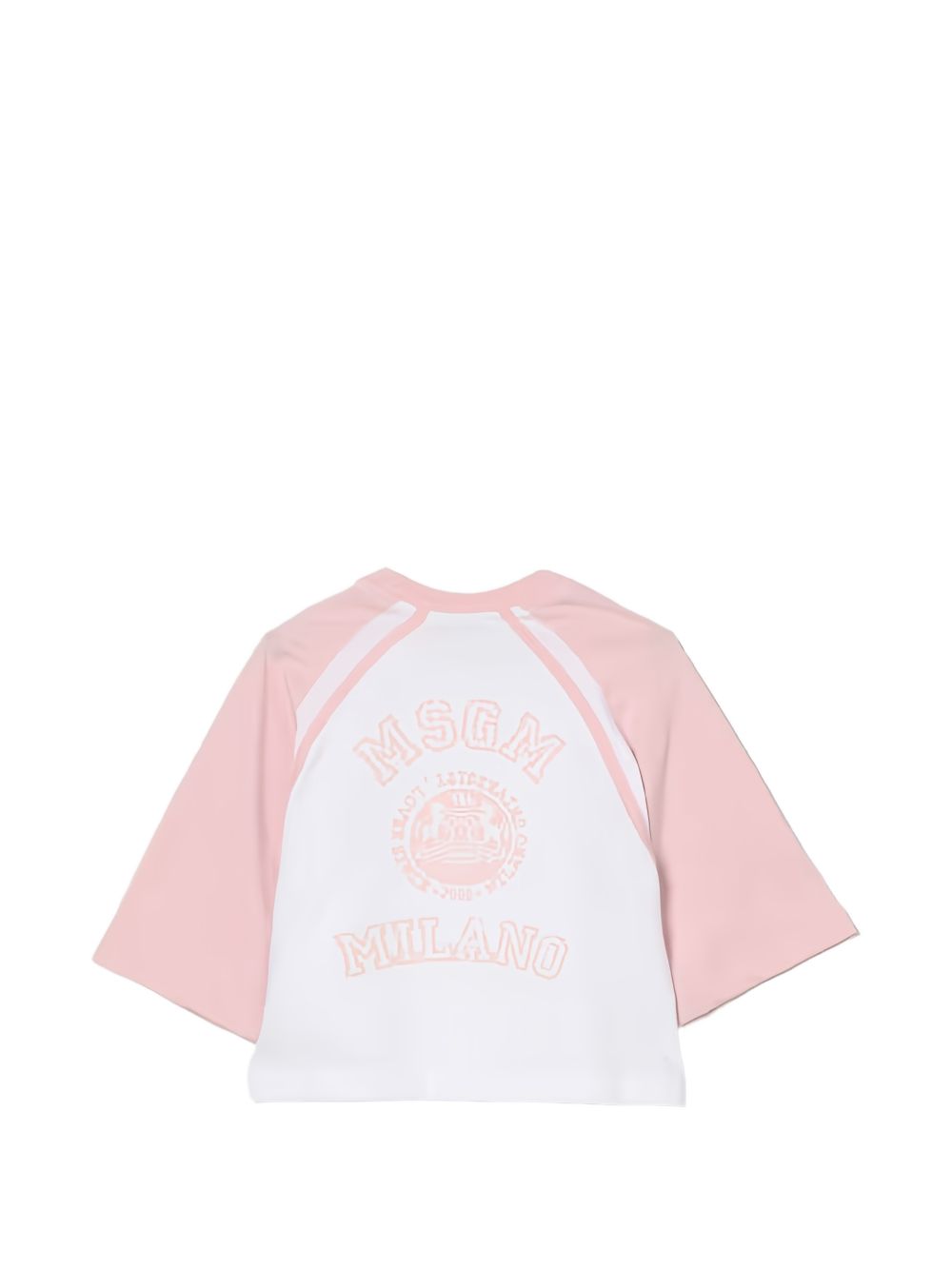 Maglia raglan con maniche a tre quarti S6MSJGTH024 00178 MSGM KIDS